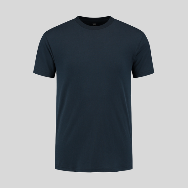Maglietta Blu Navy Girocollo