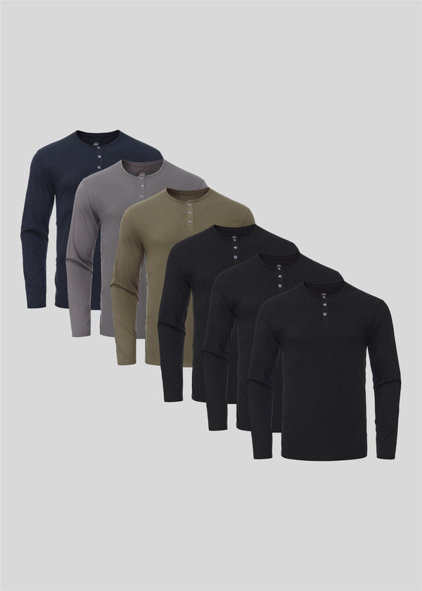 Men's Best Henley 6-pack