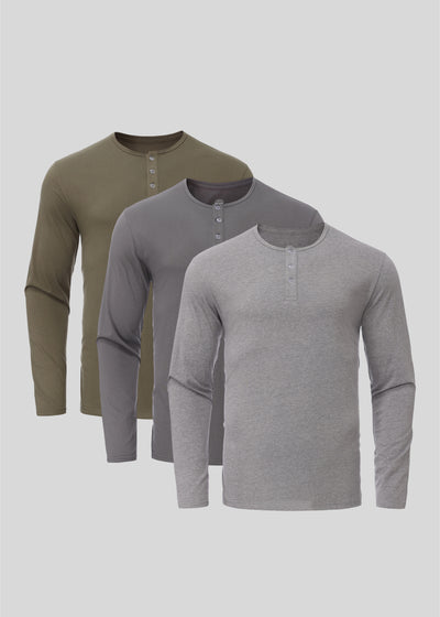Mars Henley 3-pack