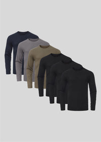 Men's Best Long Sleeves 6-pack