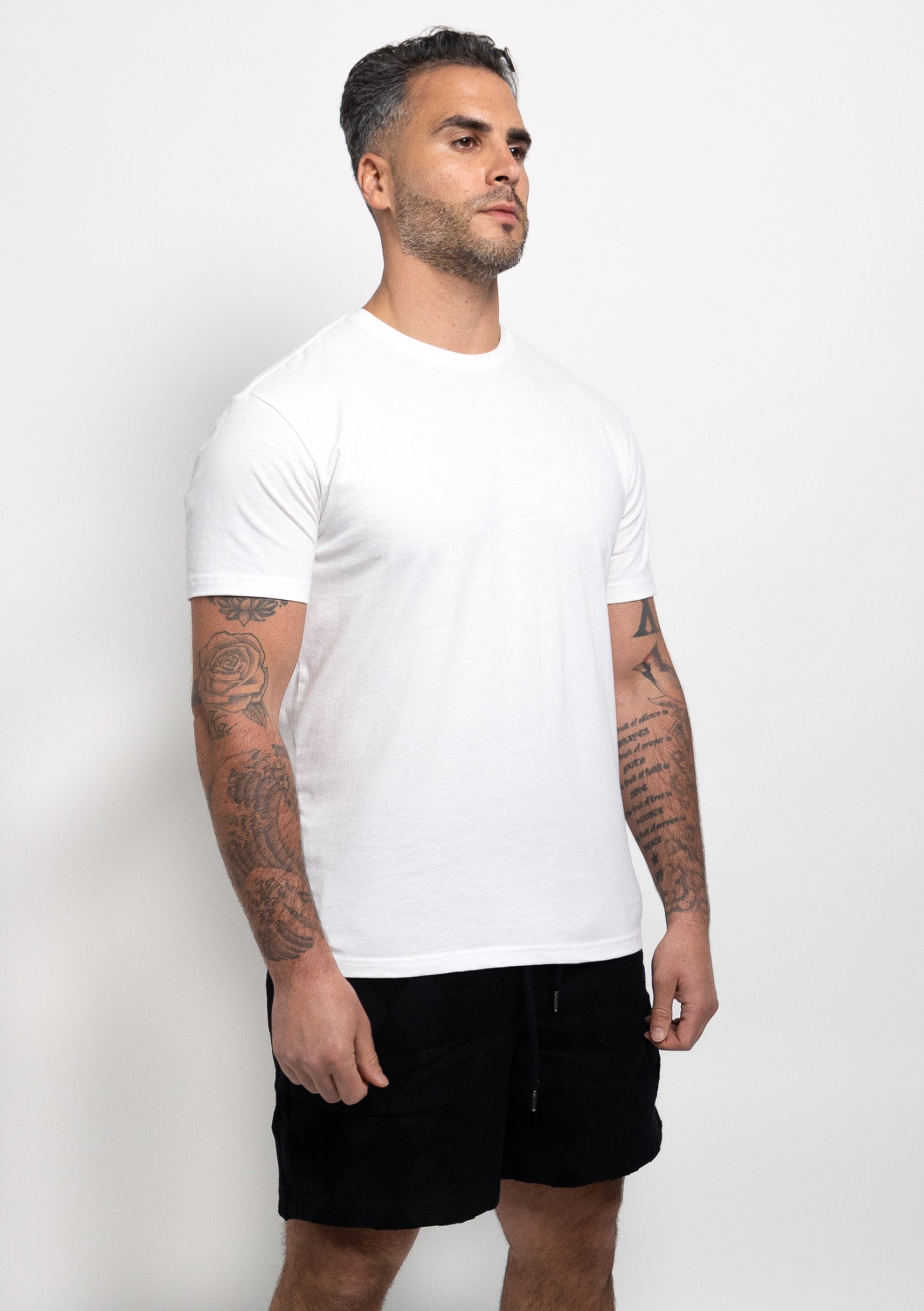 Pacco 6 Magliette Tutte Bianche