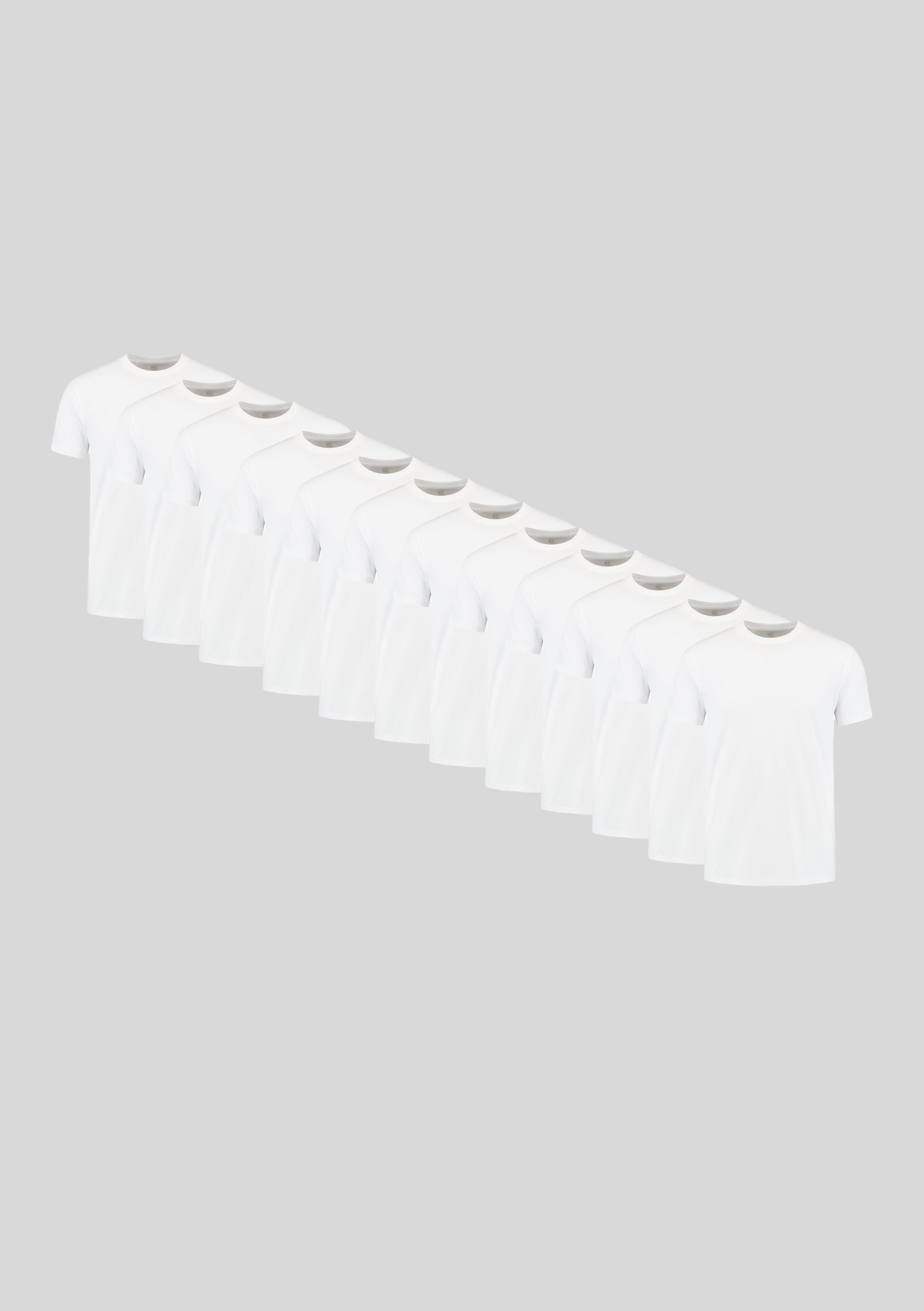 Pacco 12 Magliette Tutte Bianche