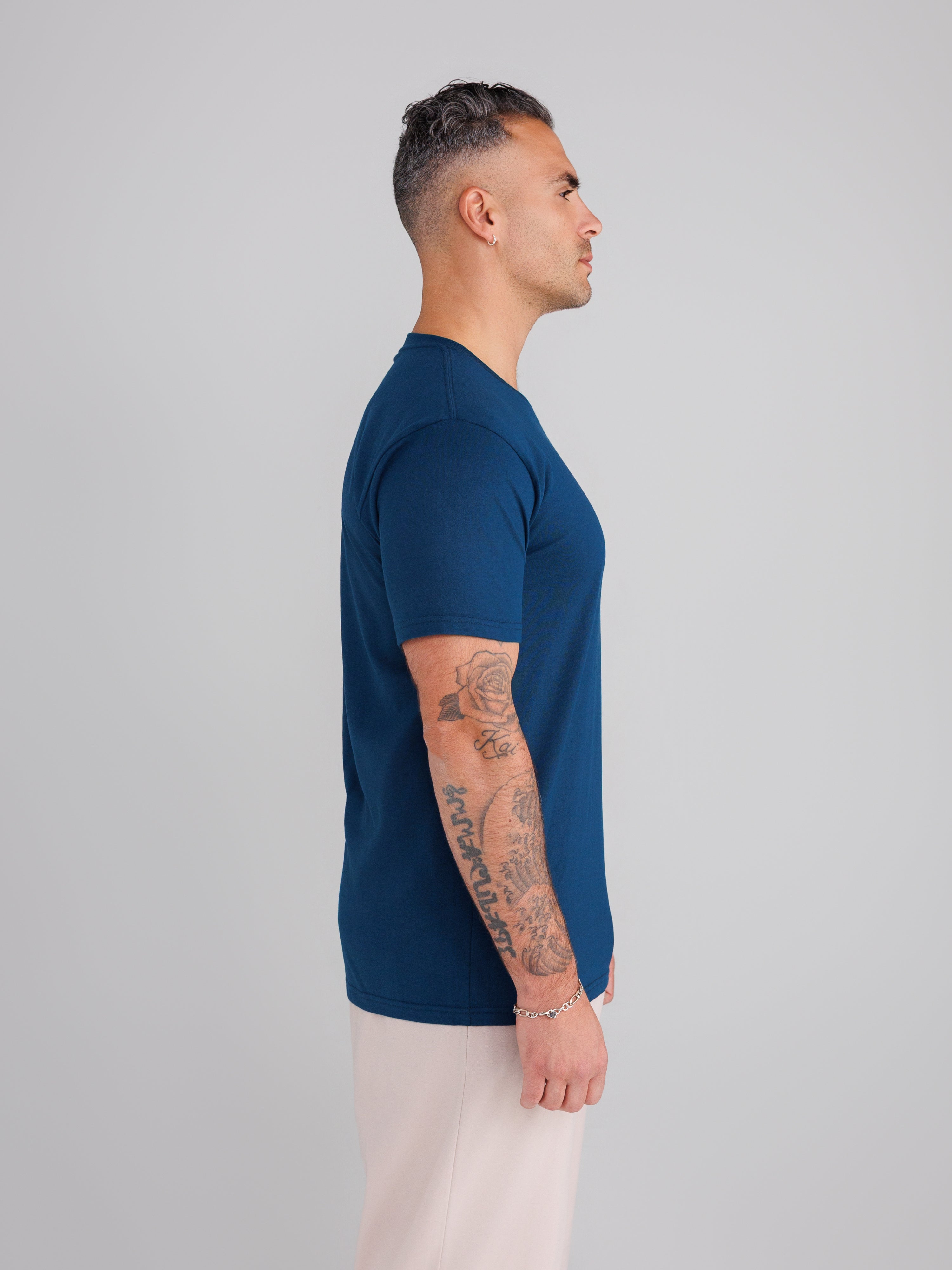 Deep Navy Crew Neck